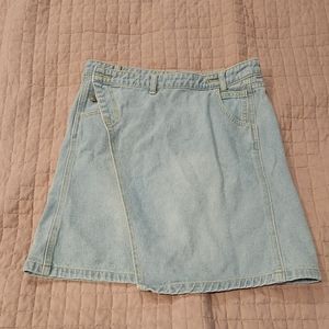 Shein denim girls skirt